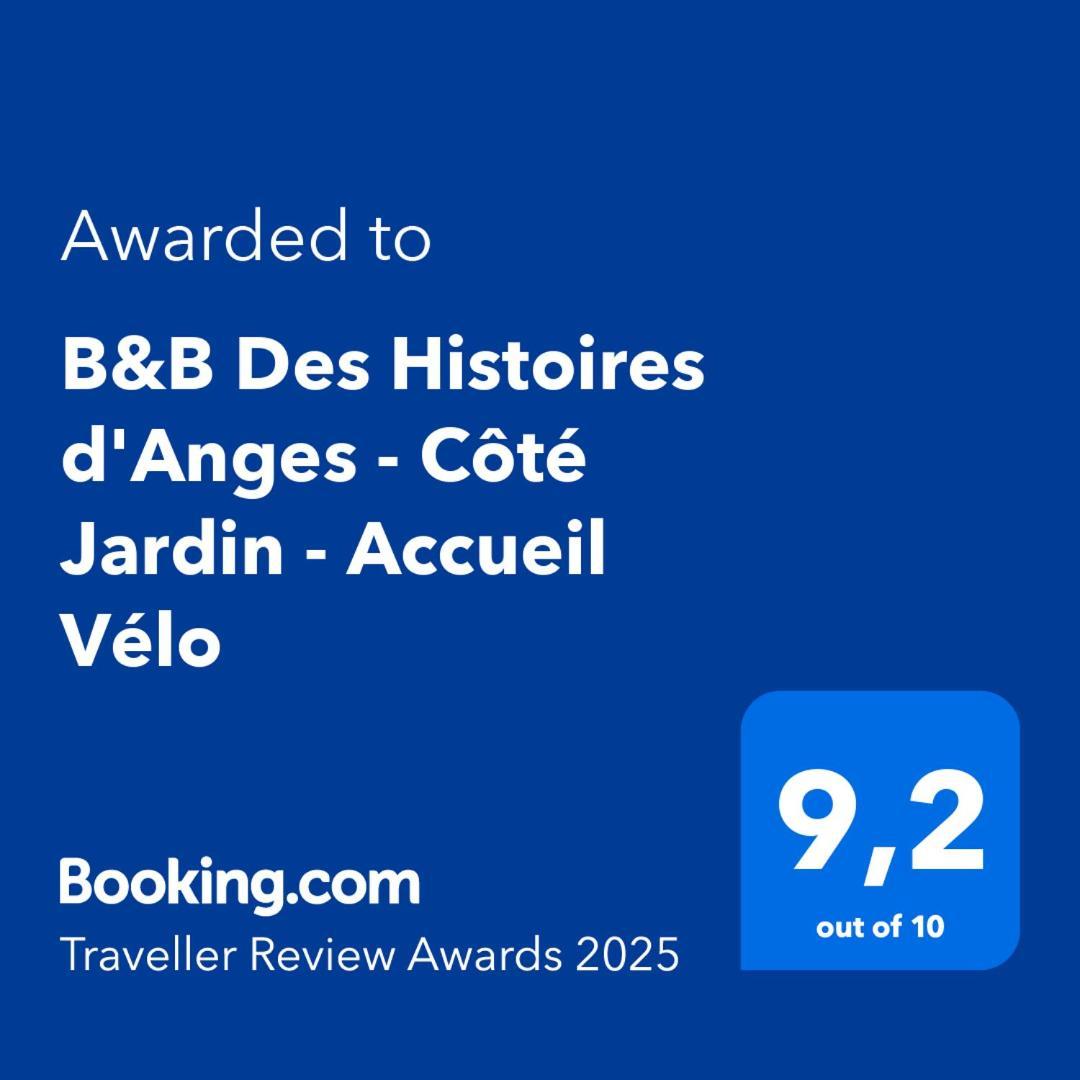 B&B Des Histoires D'Anges - Cote Jardin - Accueil Velo Tournus Exteriör bild