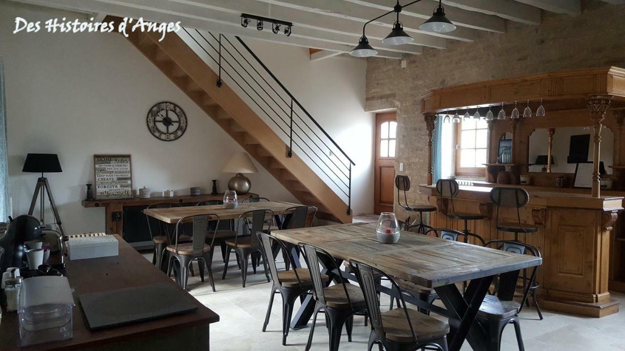 B&B Des Histoires D'Anges - Cote Jardin - Accueil Velo Tournus Exteriör bild