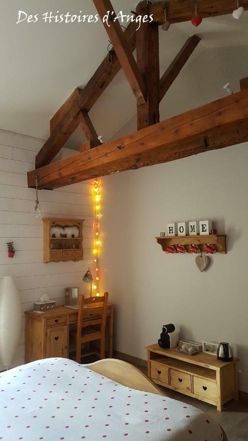 B&B Des Histoires D'Anges - Cote Jardin - Accueil Velo Tournus Exteriör bild